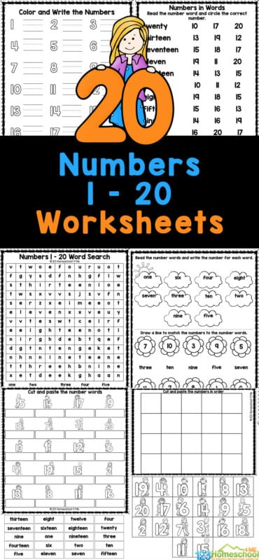 20 Math Practice Worksheets for Instant Results