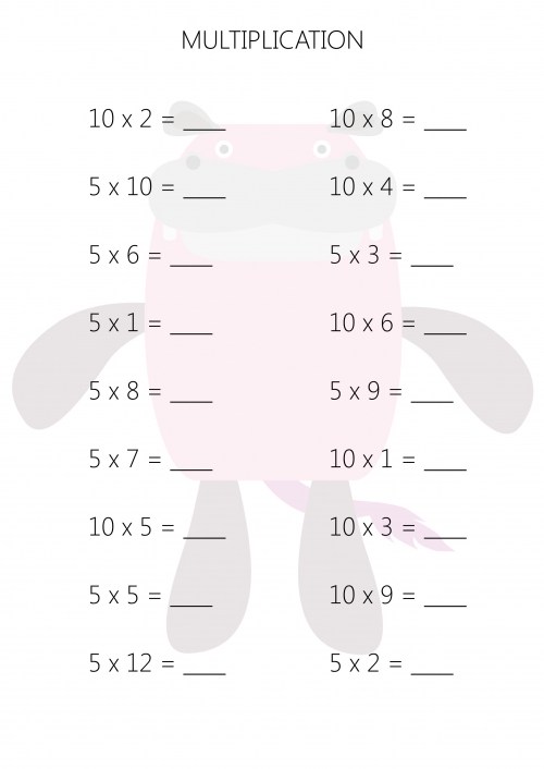 Multiplication Worksheets for Kids to Practice and Learn