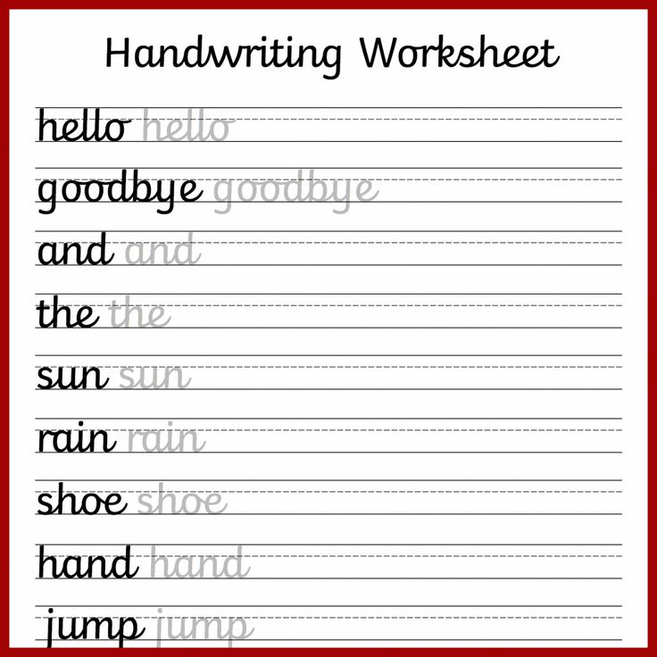 10 3Rd Grade Handwriting Worksheets Cursive Writing Worksheets