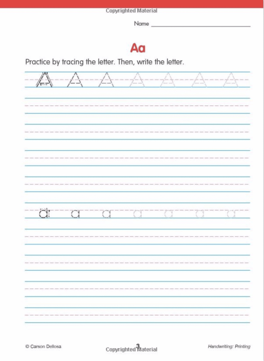 Fun 1st Grade Handwriting Worksheets for Little Learners