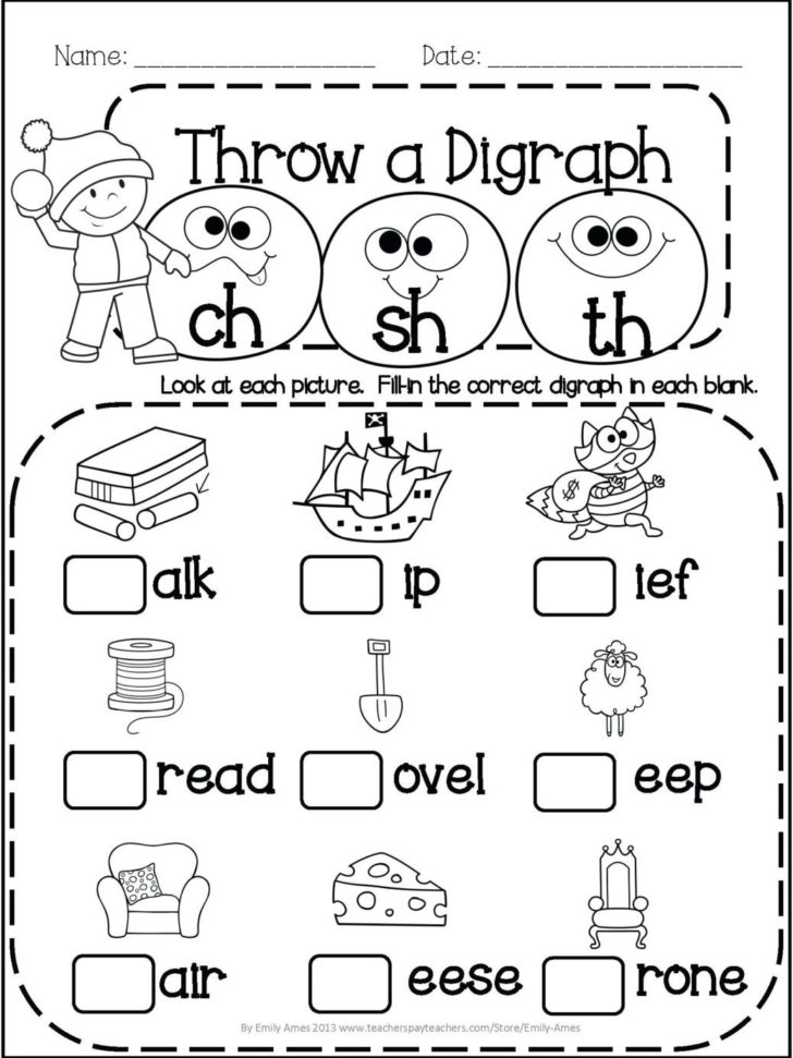 5 Fun Phonics Worksheets for 1st Grade Learning