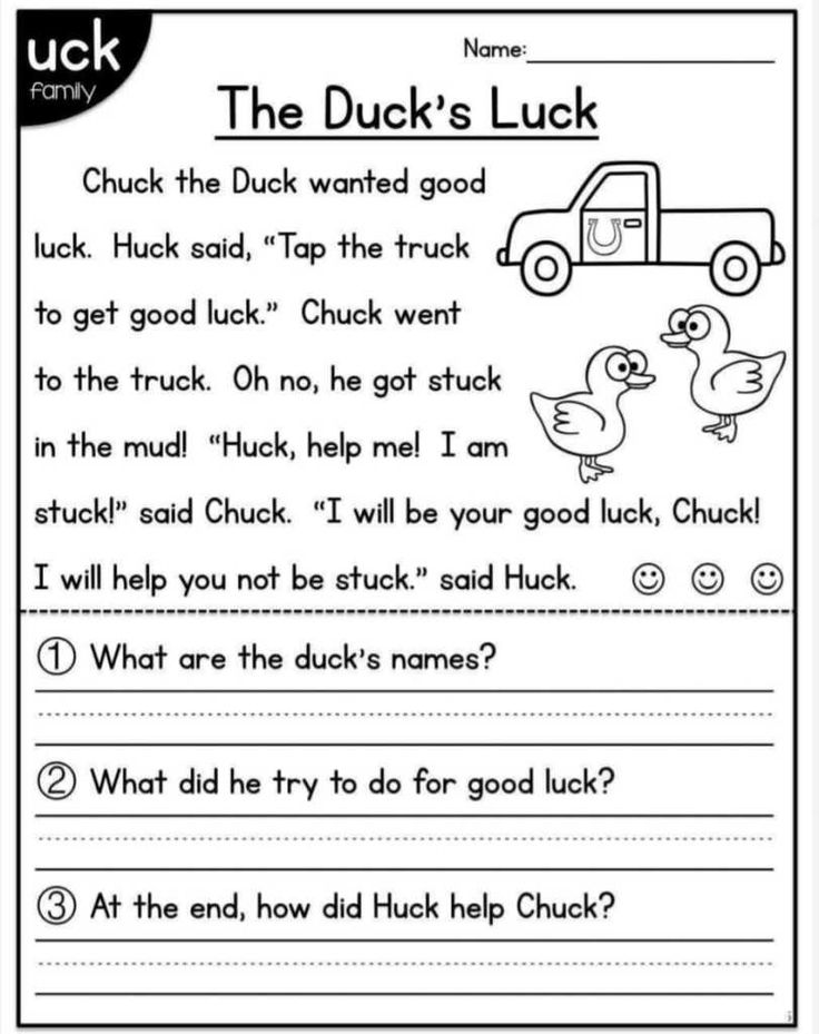 5 Free 1st Grade Reading Worksheets to Print Now