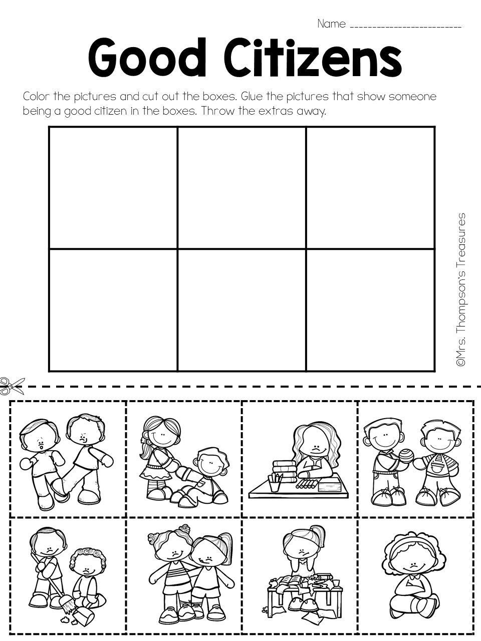 1st Grade Social Studies Worksheets and Fun Activities