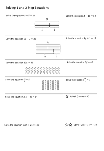 5 Easy Ways to Solve 2-Step Equations