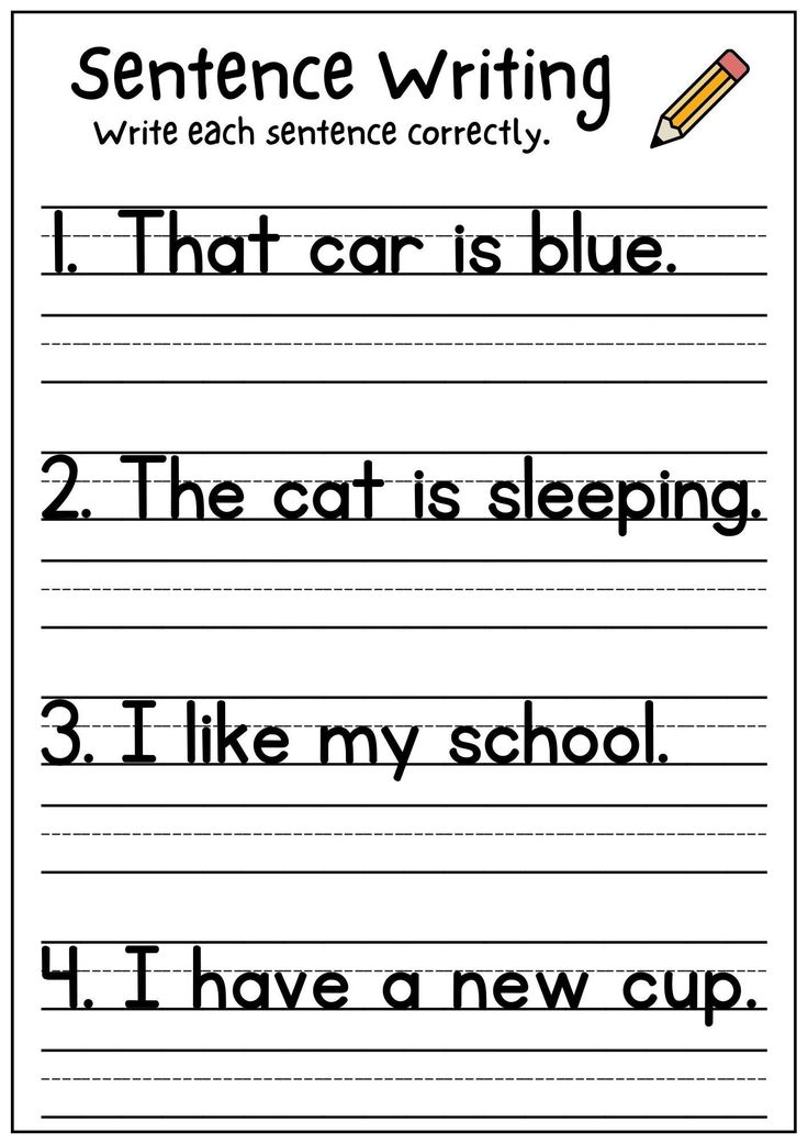 25 Printable Write The Sentence Worksheets Part A Sentence Etsy In 2023 Sentence Activities