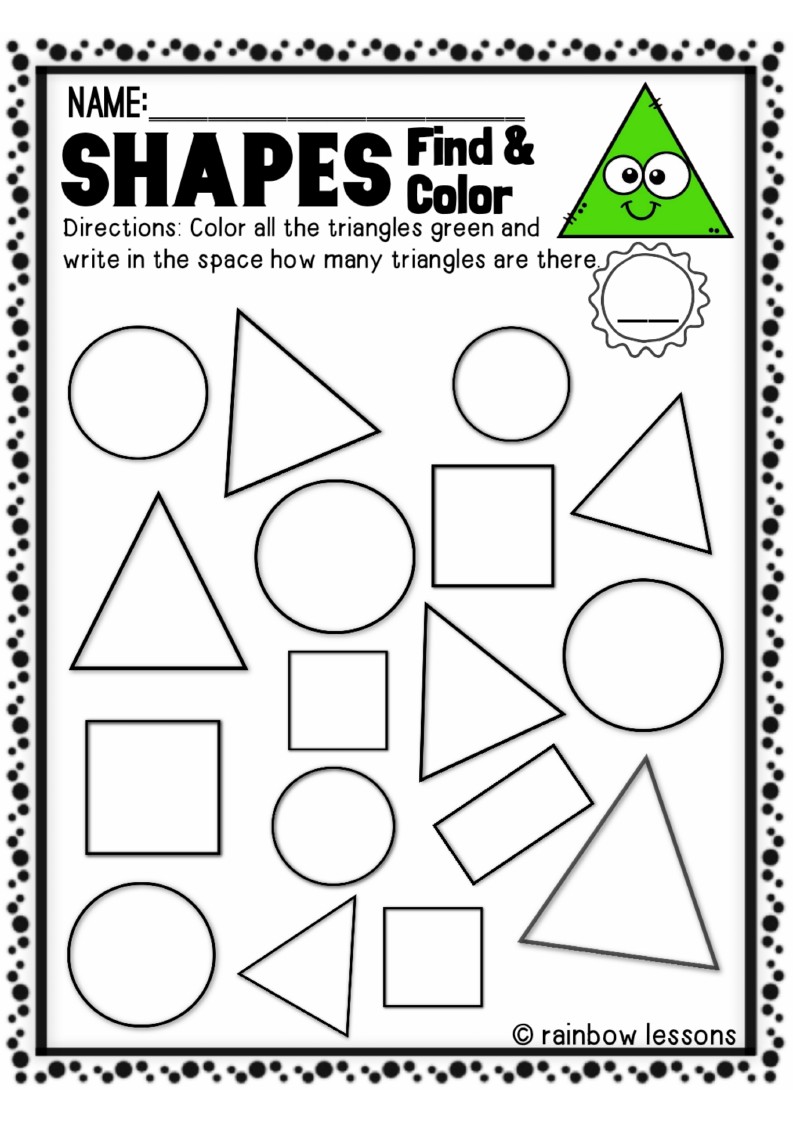 20 Fun 2D and 3D Shapes Worksheets for Kids