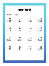 2Nd Grade Math Worksheets