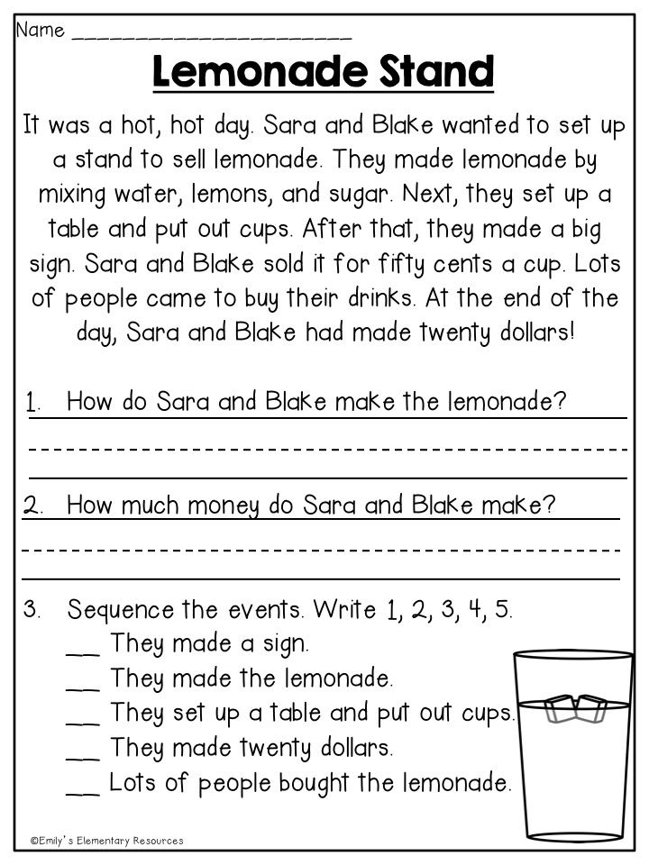 Fun 2nd Grade Reading Worksheets for Early Learners