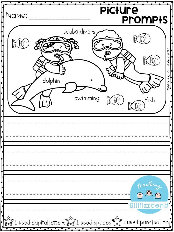 2nd Grade Writing Prompts Worksheets for Kids