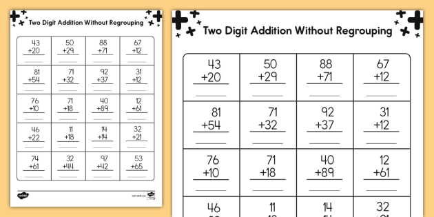 5 Free 3 Digit Addition Worksheets with Regrouping