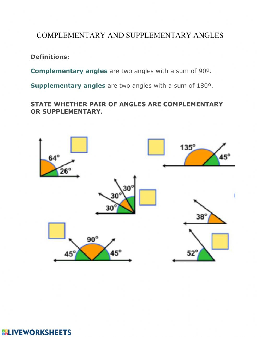 34 Pairs Of Angles Worksheet Answers Worksheet Source 2021