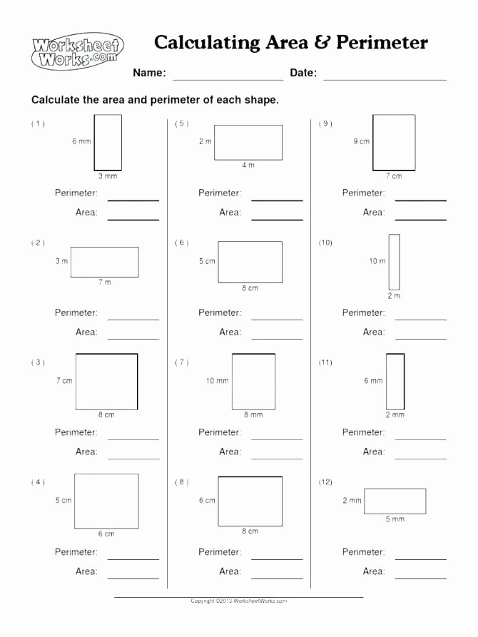 3rd Grade Area and Perimeter Worksheets Made Easy