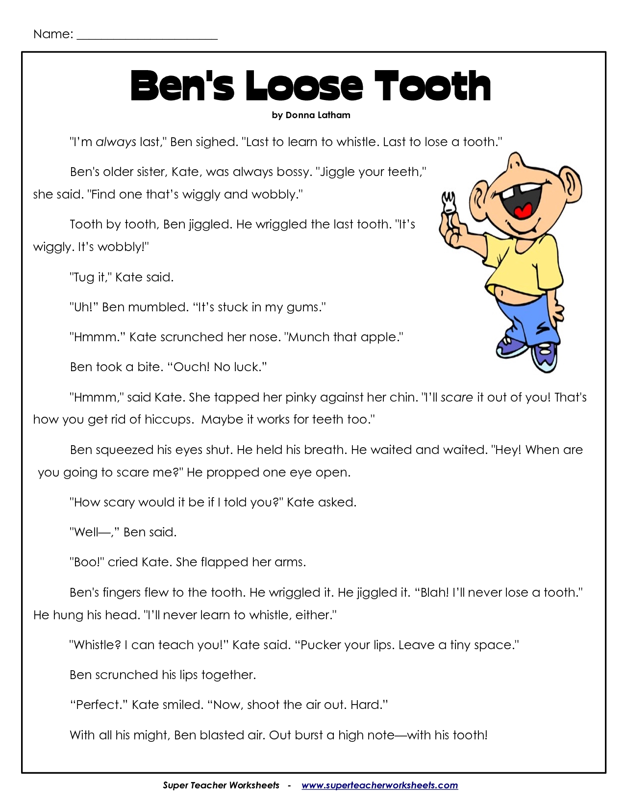 Free 3rd Grade ELA Worksheets for Fun Learning