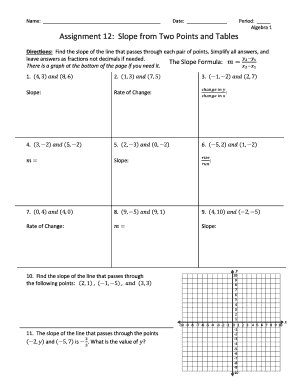 41 Finding Slope From Two Points Worksheet Answers Worksheet Master