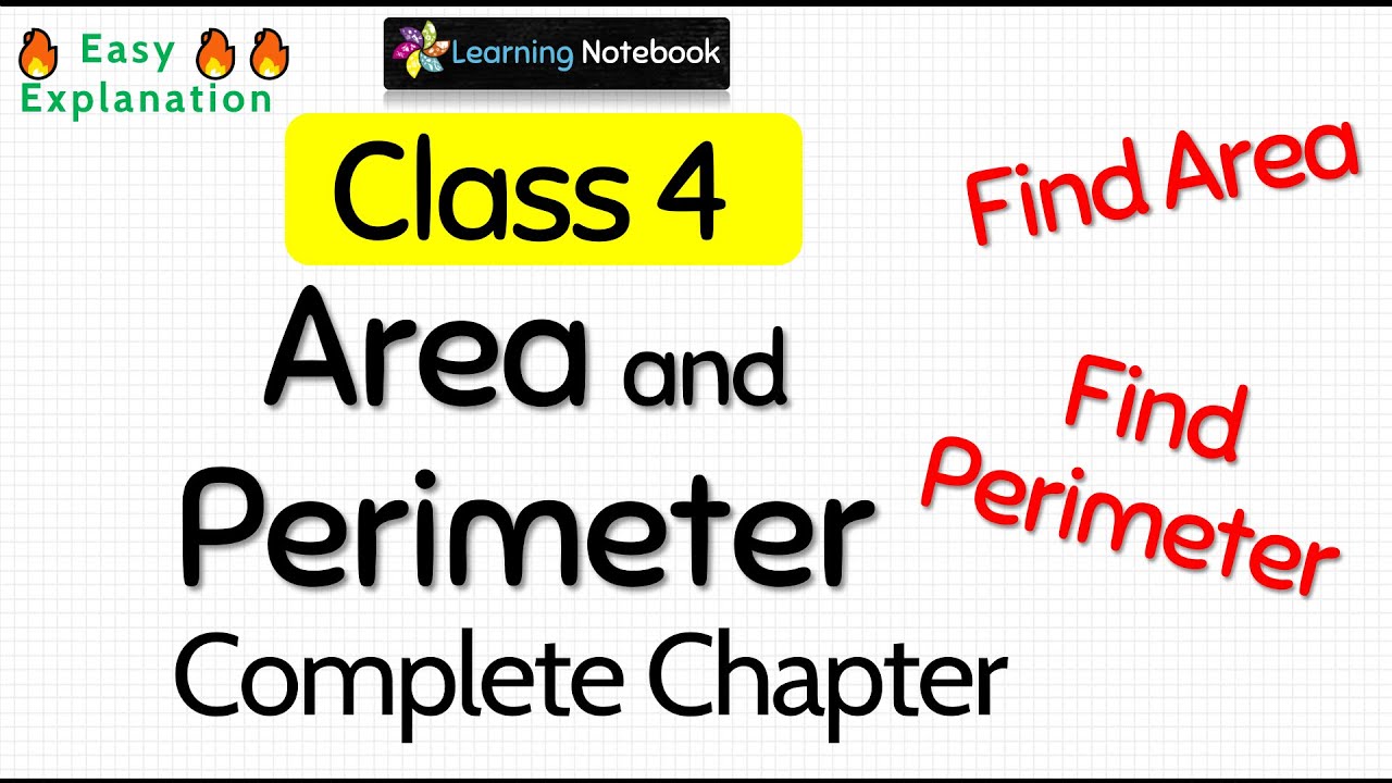 4th Grade Area and Perimeter Worksheets for Kids