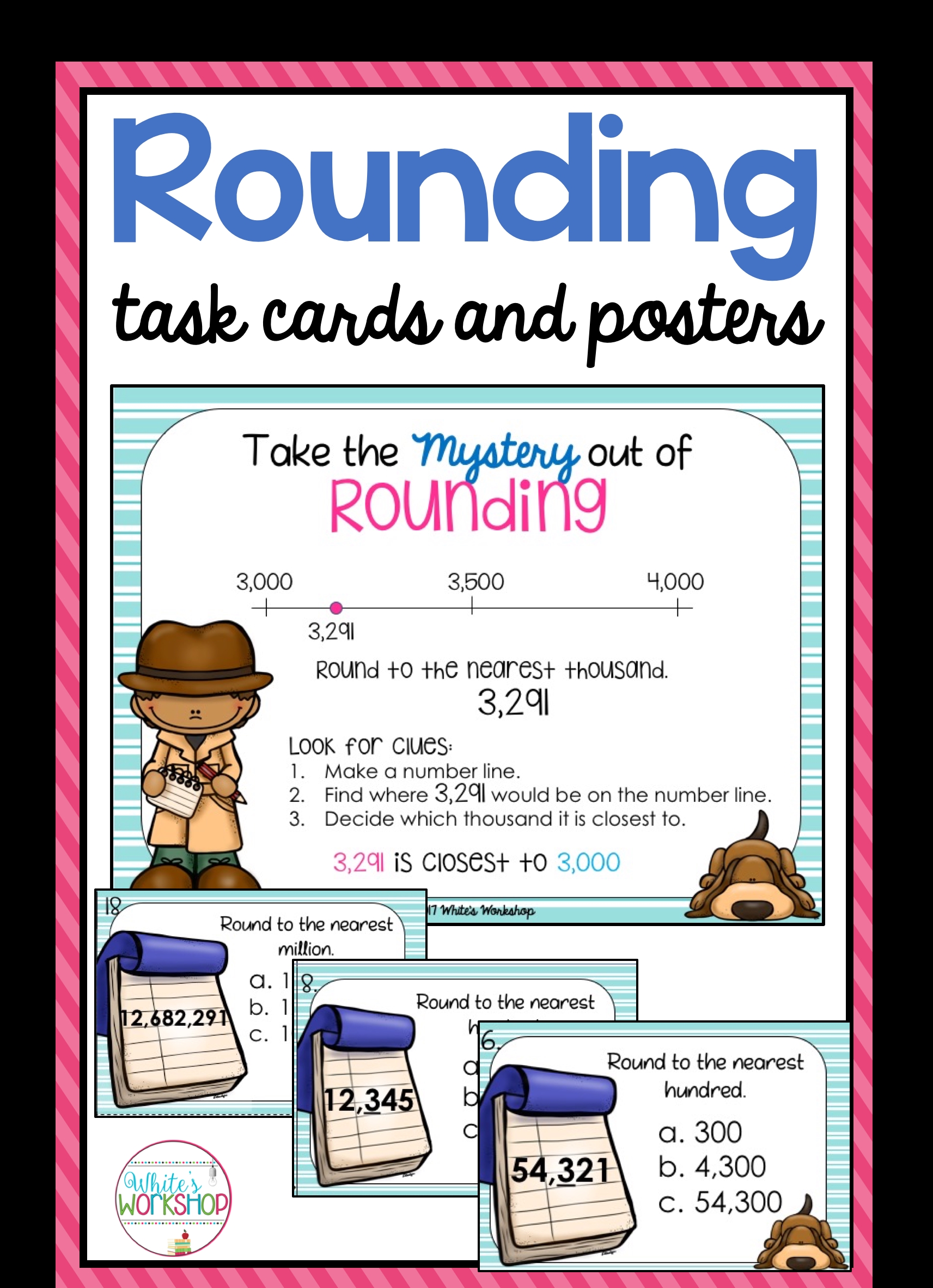 4Th Grade Rounding By Dazzle On A Dime Tpt