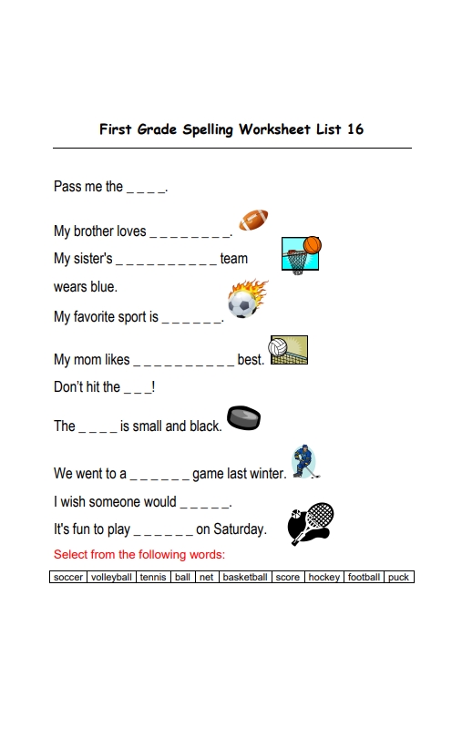 4th Grade Spelling Worksheets for Kids to Practice Anytime