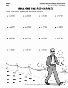 Mastering 5.NBT.6: Free Worksheets for Decimal Operations