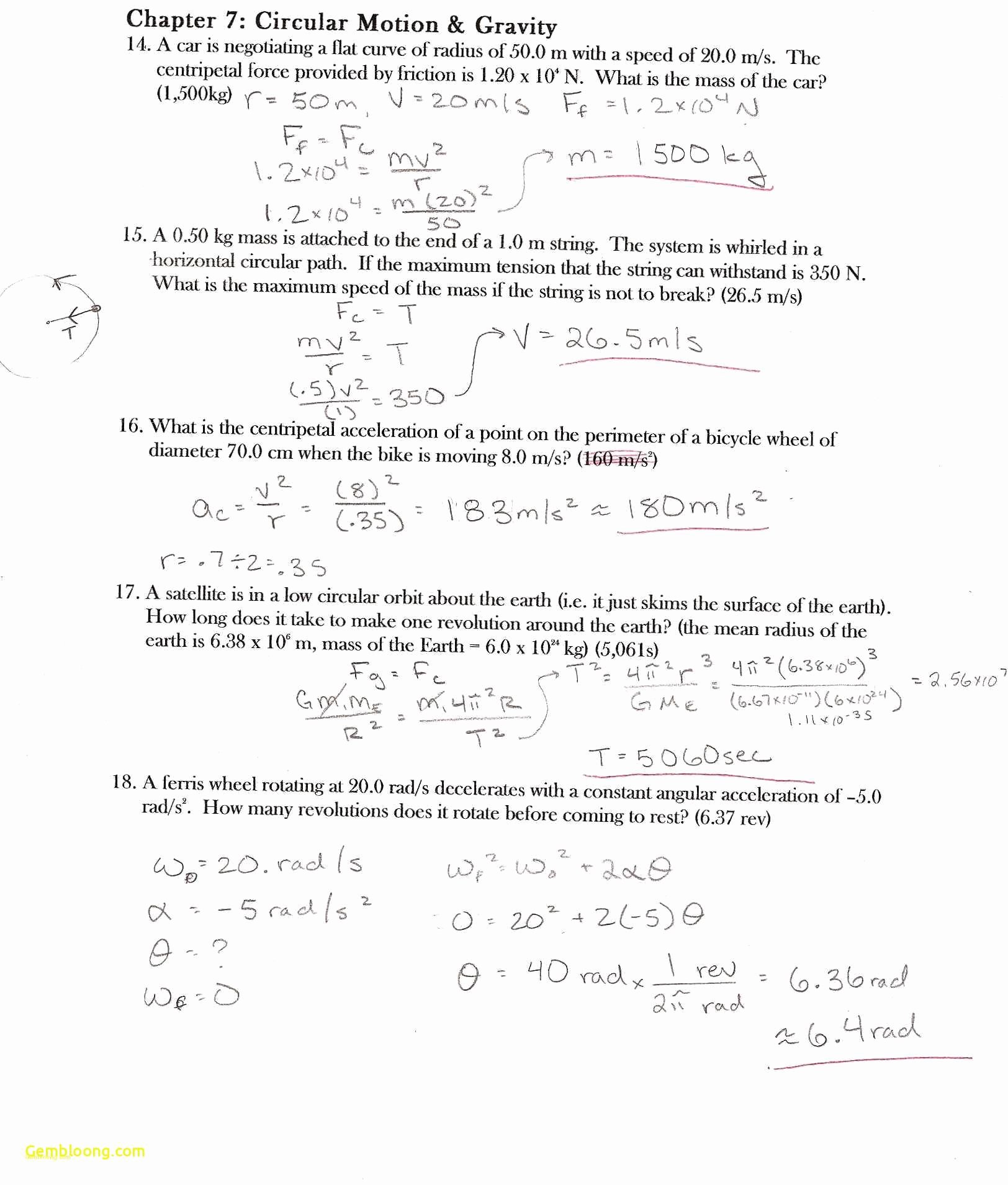 50 Bill Nye Motion Worksheet