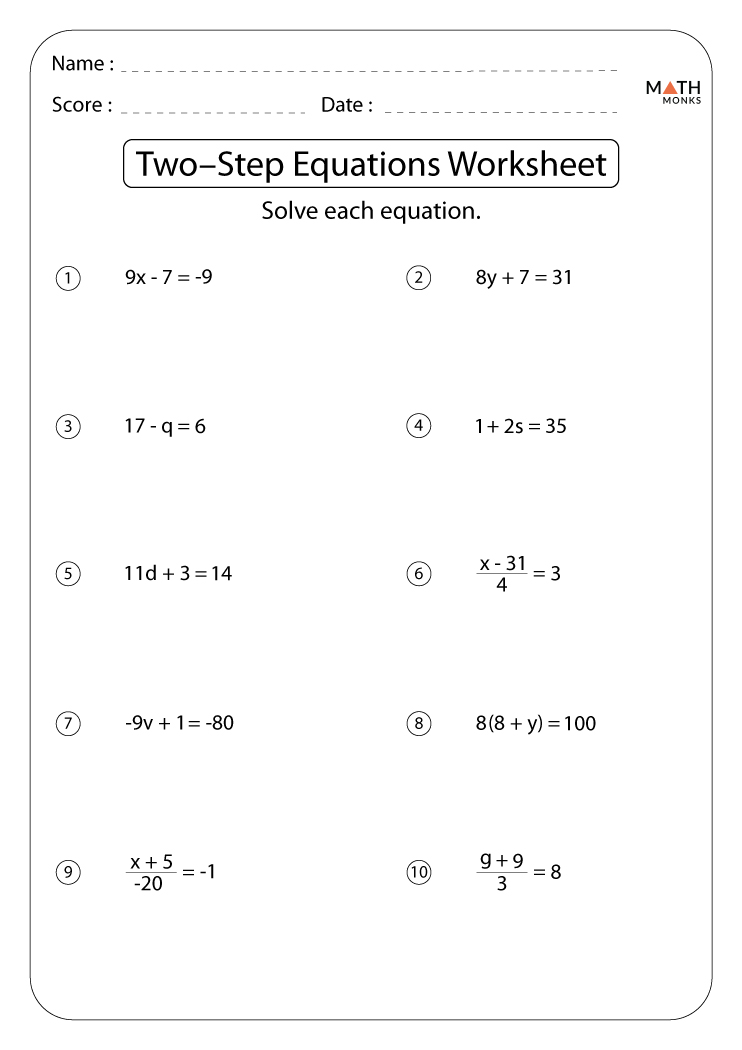 5th Grade Algebra Worksheets for Fun Math Practice