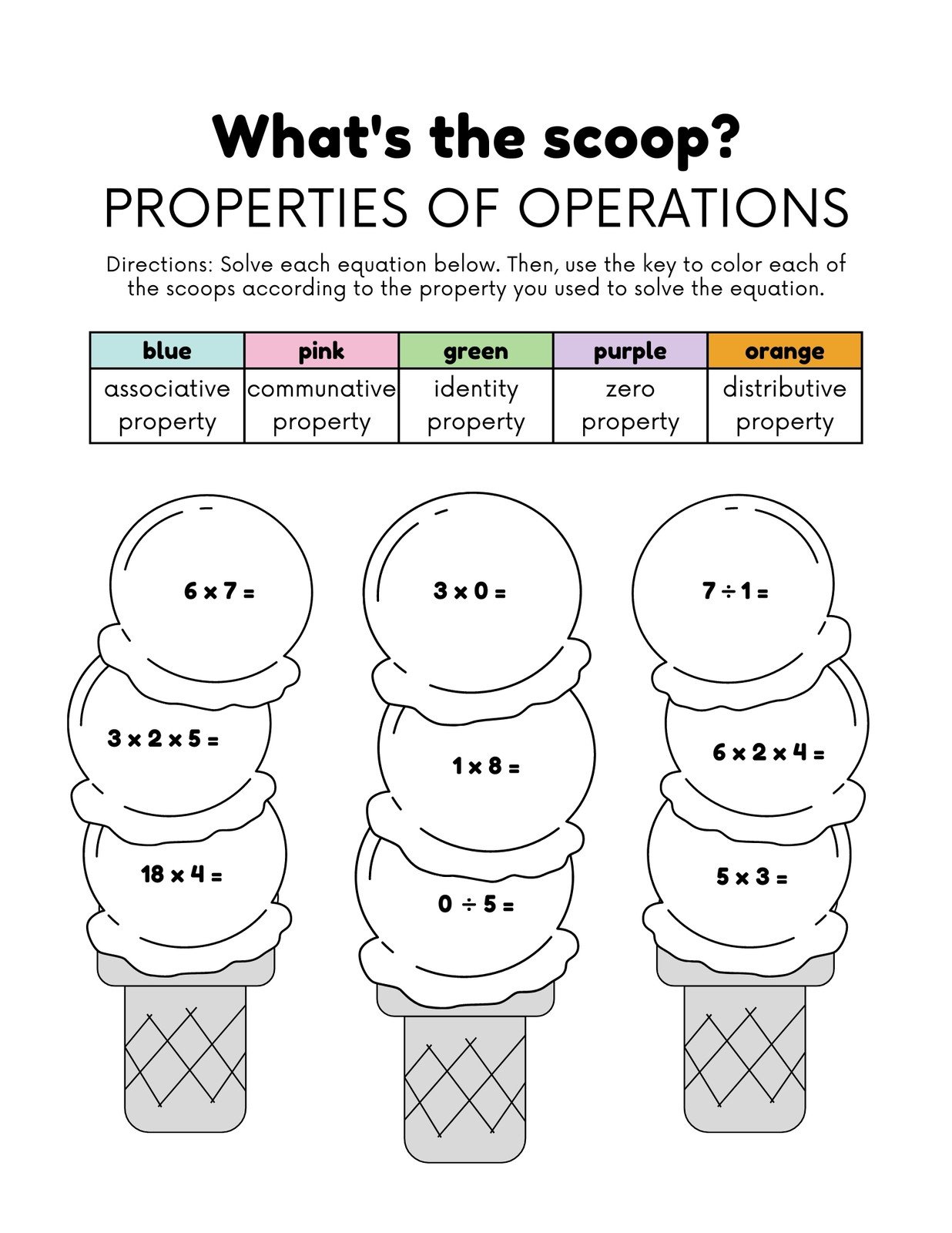 Easy Long Division Practice for 5th Graders