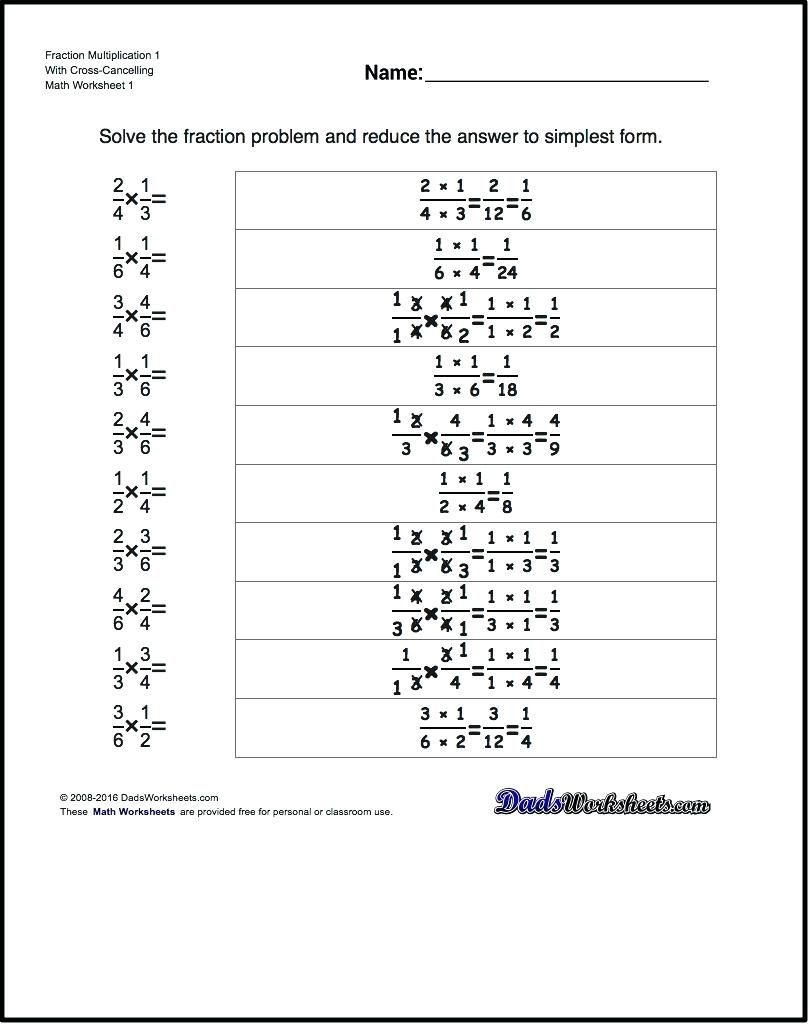 Free 7th Grade Worksheets with Answers to Print