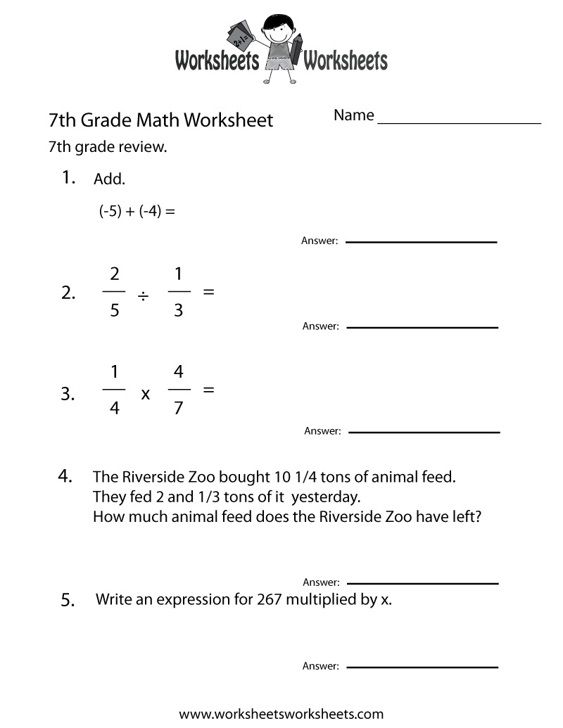 8th Grade Math Worksheets for Practice and Mastery