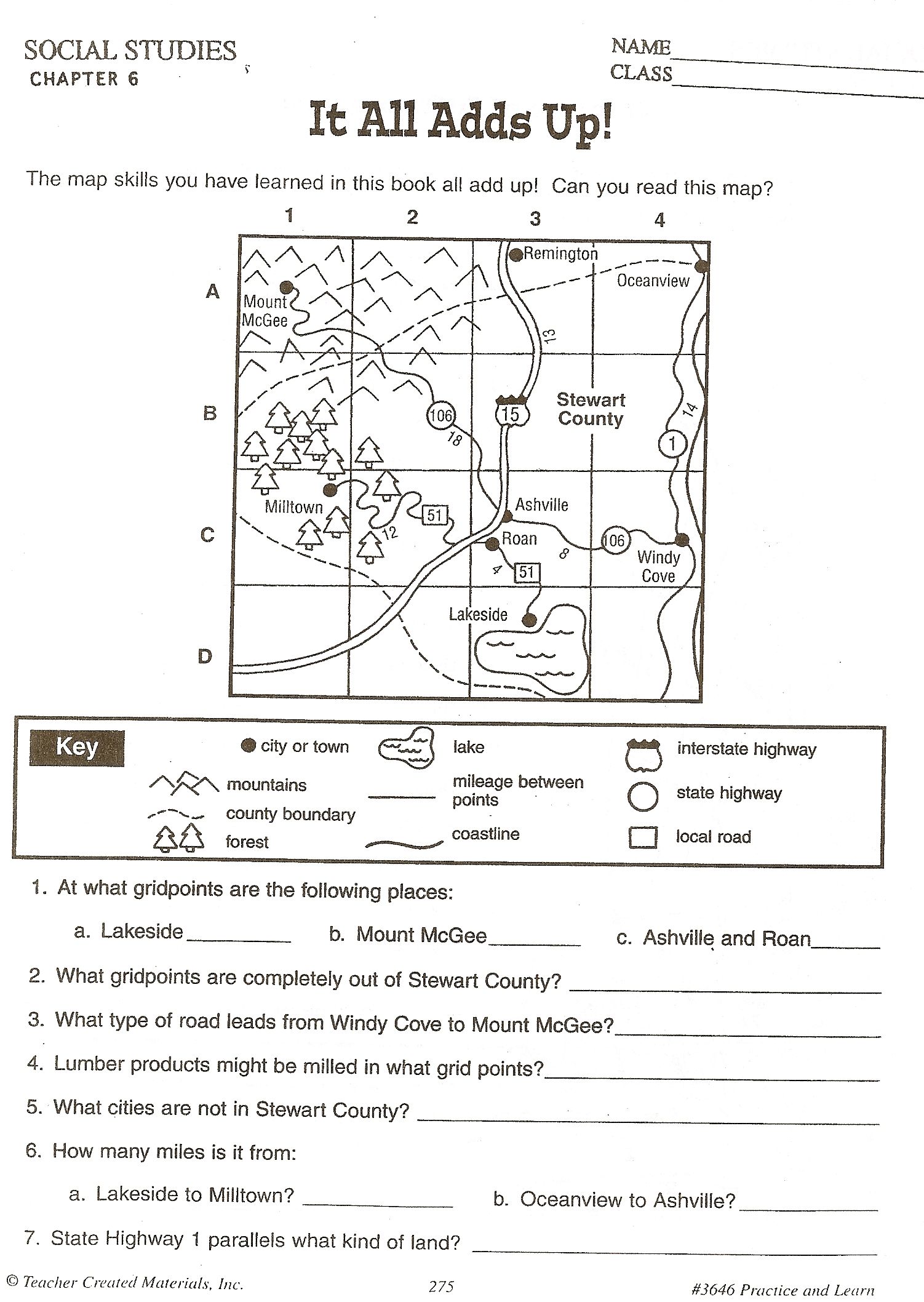 8th Grade Social Studies Worksheets and Activities