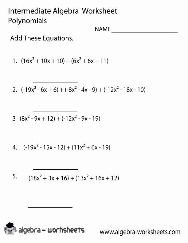 9 Best Multiplying Polynomials Worksheet For Students The Teach