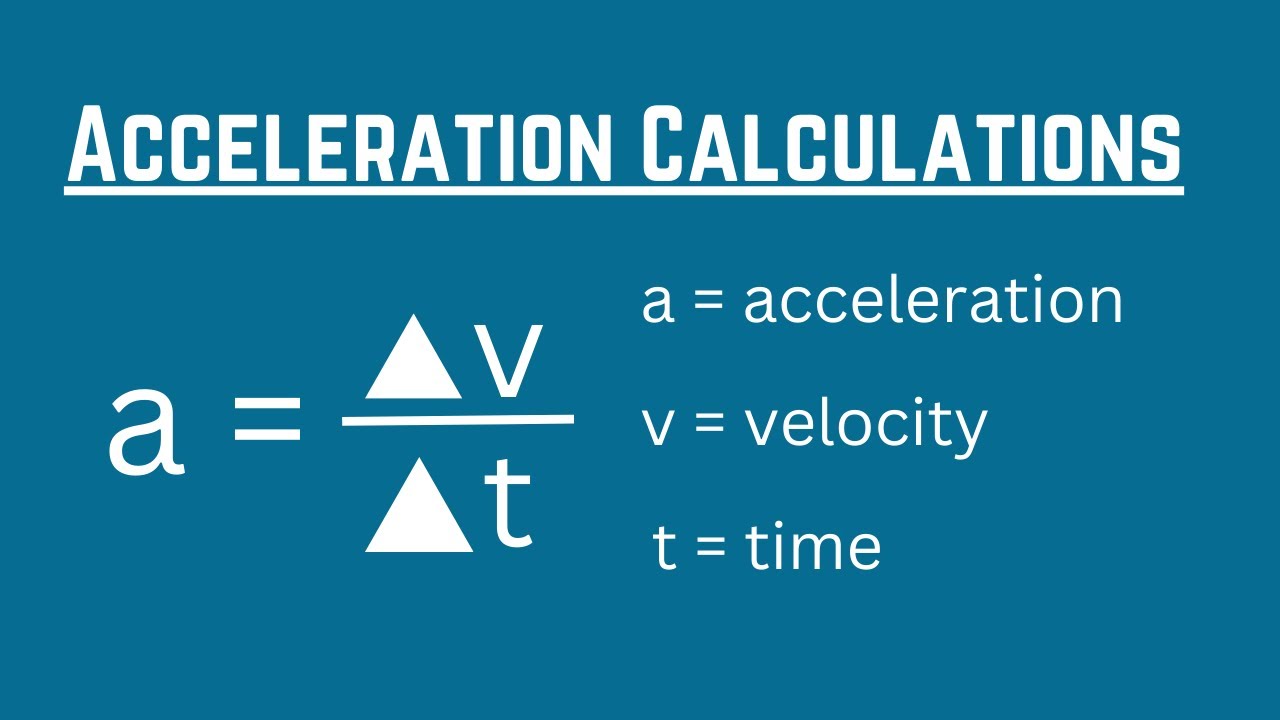 5 Ways to Master Acceleration Calculations