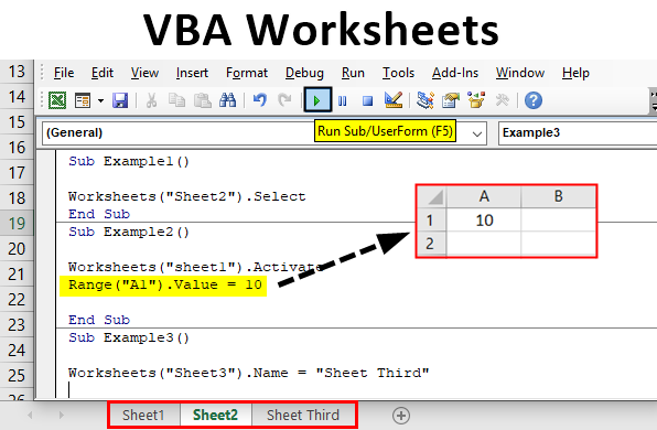 5 Ways to Activate Worksheet in VBA