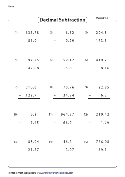 Add Thousandths Less Than 1 With Regrouping Vertical Addition Math