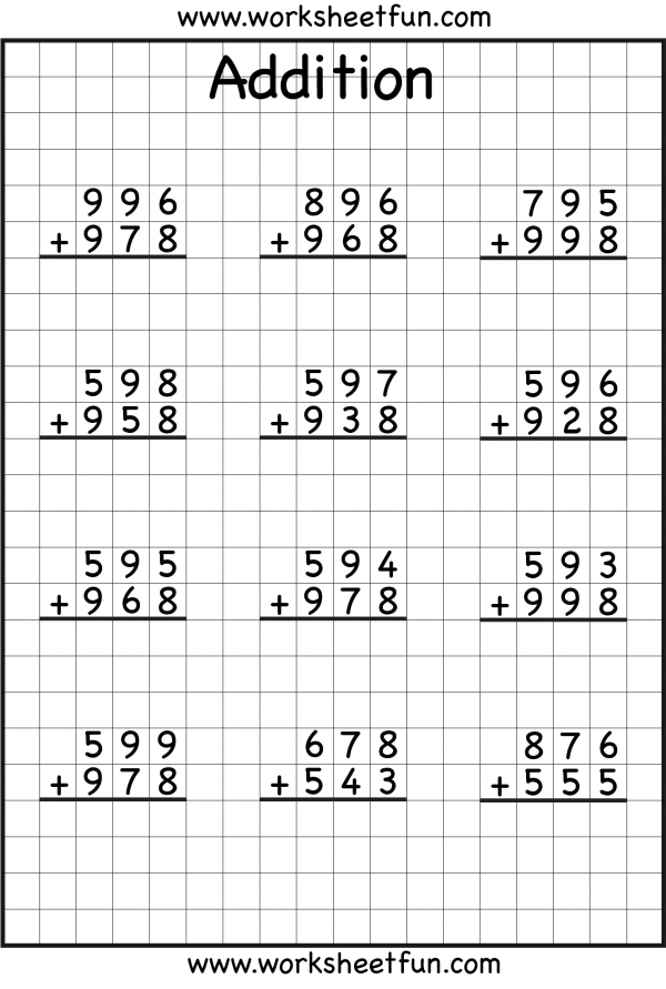 Mastering 3-Digit Addition with Regrouping Worksheets