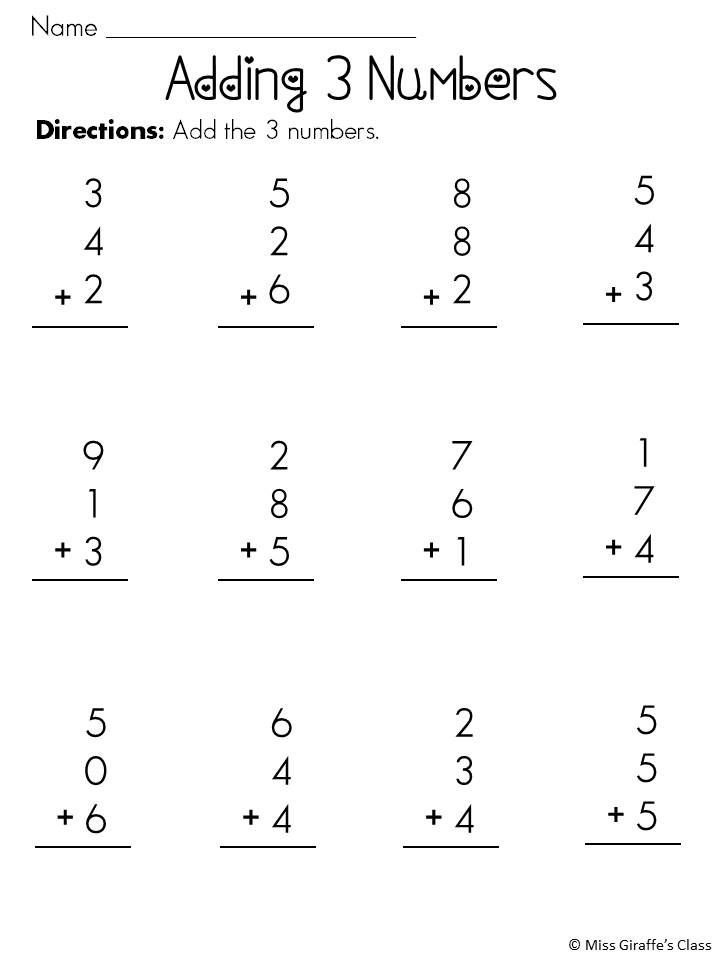 5 Ways to Master Adding 3 Numbers