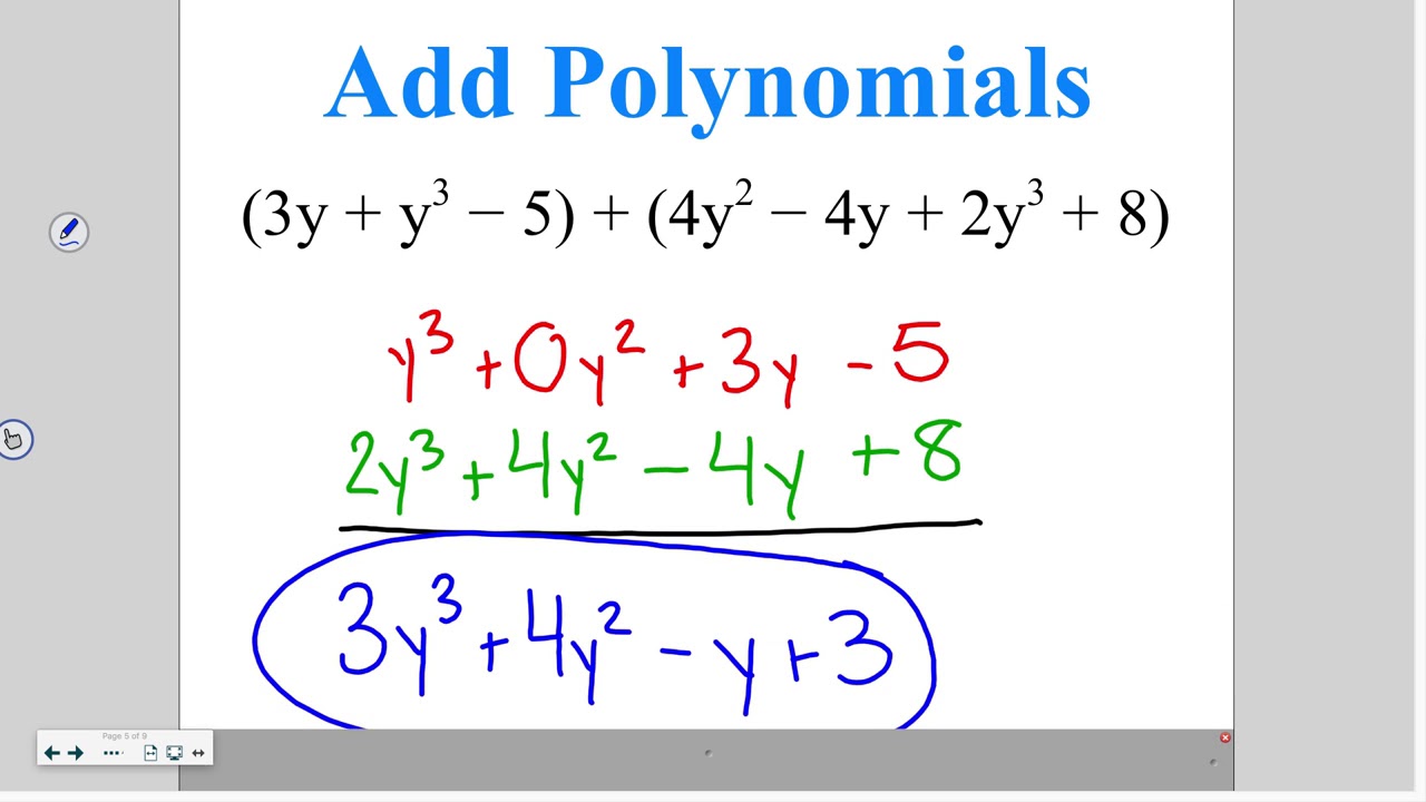 5 Ways to Master Adding and Subtracting Polynomials