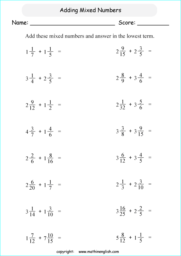 Mastering Fractions and Mixed Numbers Made Easy