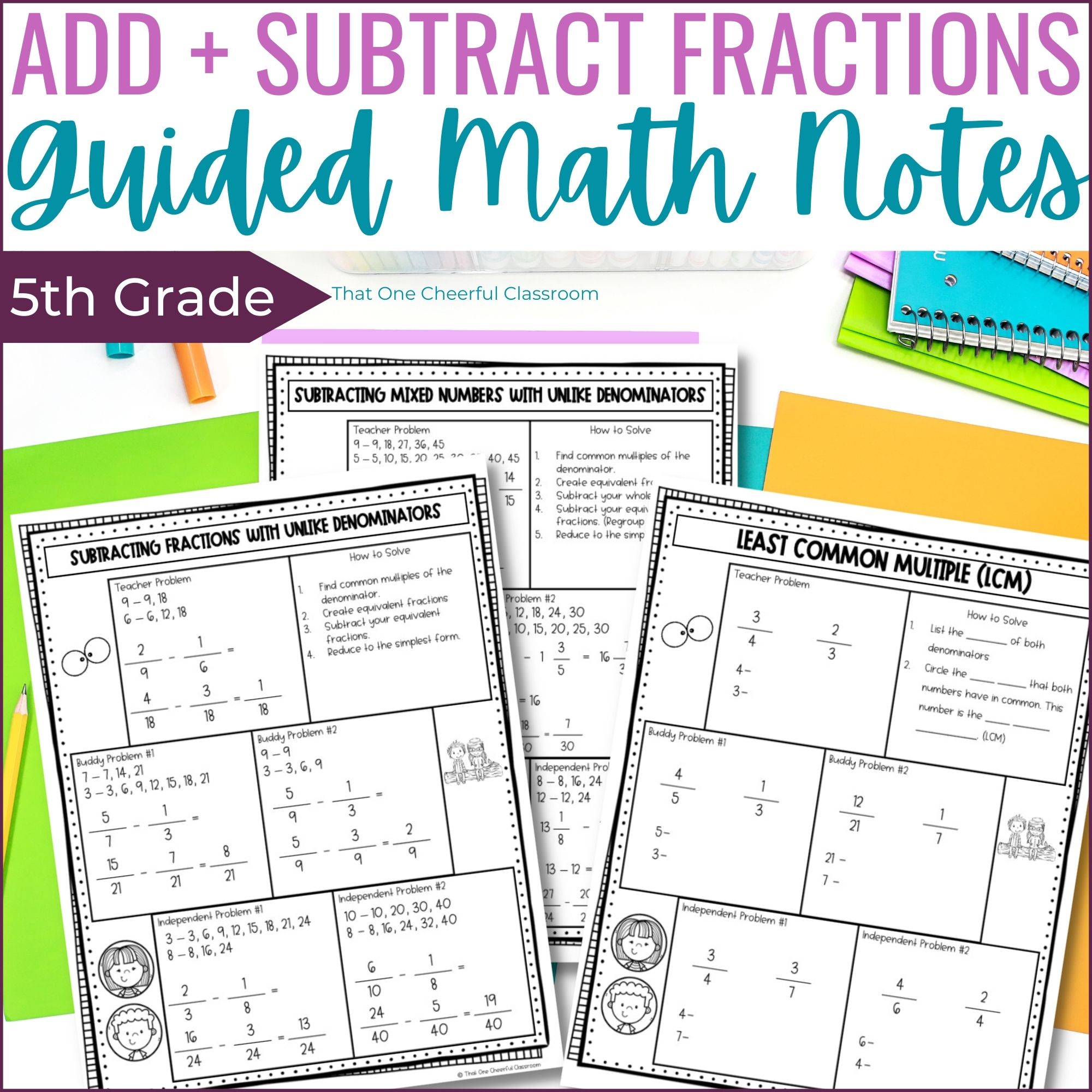 5 Easy Ways to Add and Subtract Fractions