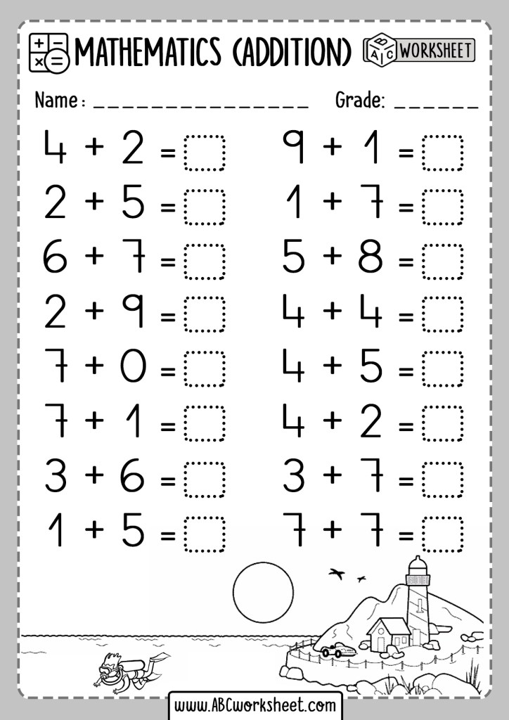 Add Up Fun: Addition to 20 Worksheets for Kids