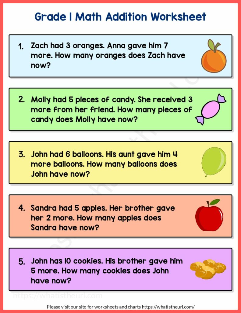 5 Ways to Solve Addition Word Problems