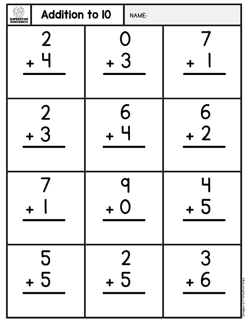 Addition Fun for 1st Graders - Free Worksheets Inside