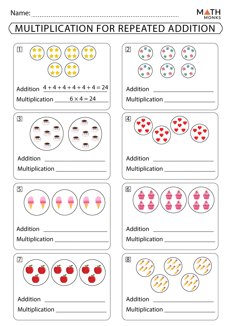 7 Fun Addition Worksheets for Grade 2