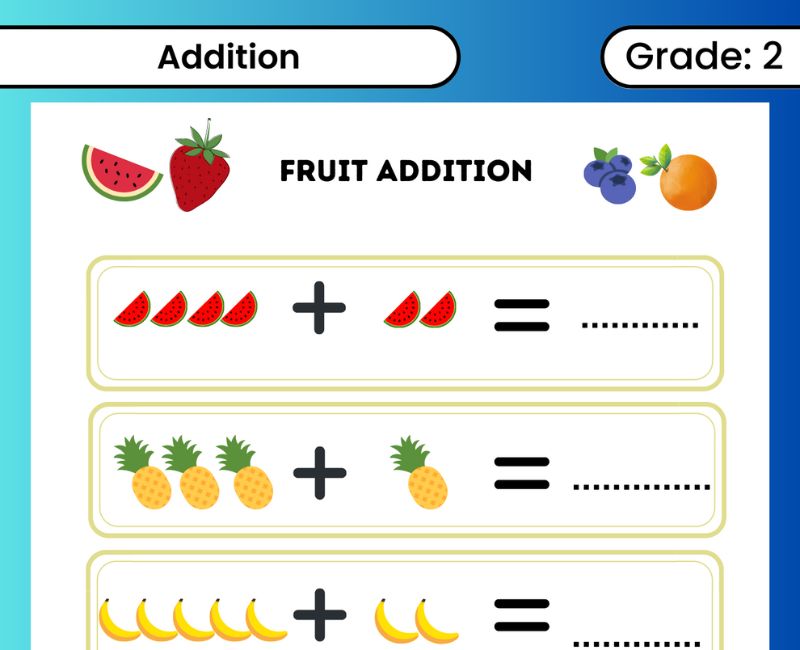 10 Fun Addition Worksheets for Kids to Practice