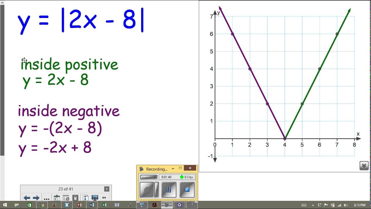 Algebra 2 1 4 Practice Solving Absolute Value Equations Tessshebaylo