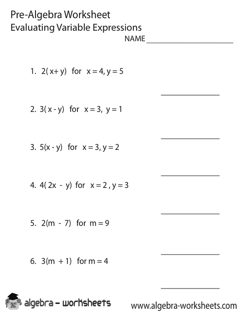 5 Ways to Master Algebra 8th Grade Worksheets