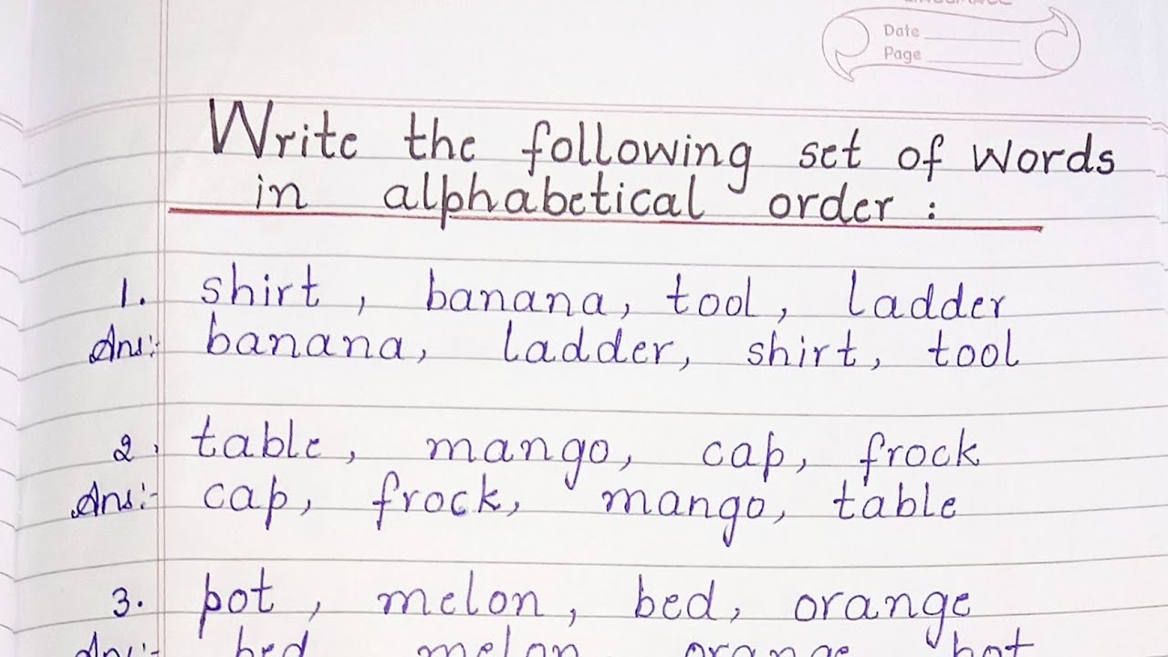 3 Ways to Master Alphabet Ordering