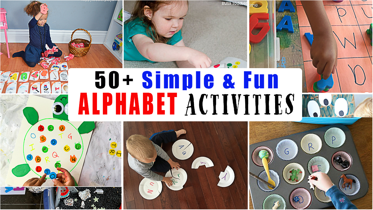 5 Fun Alphabet Worksheets for 3 Year Olds