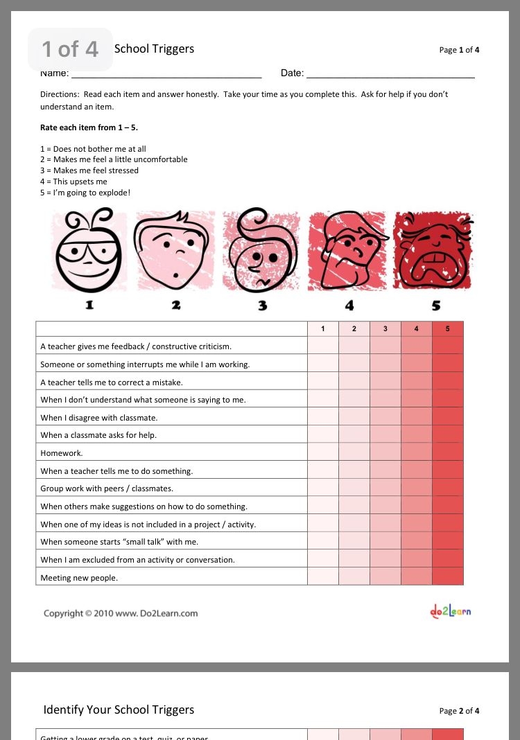 Anger Triggers Worksheet: Manage Your Emotions Effectively