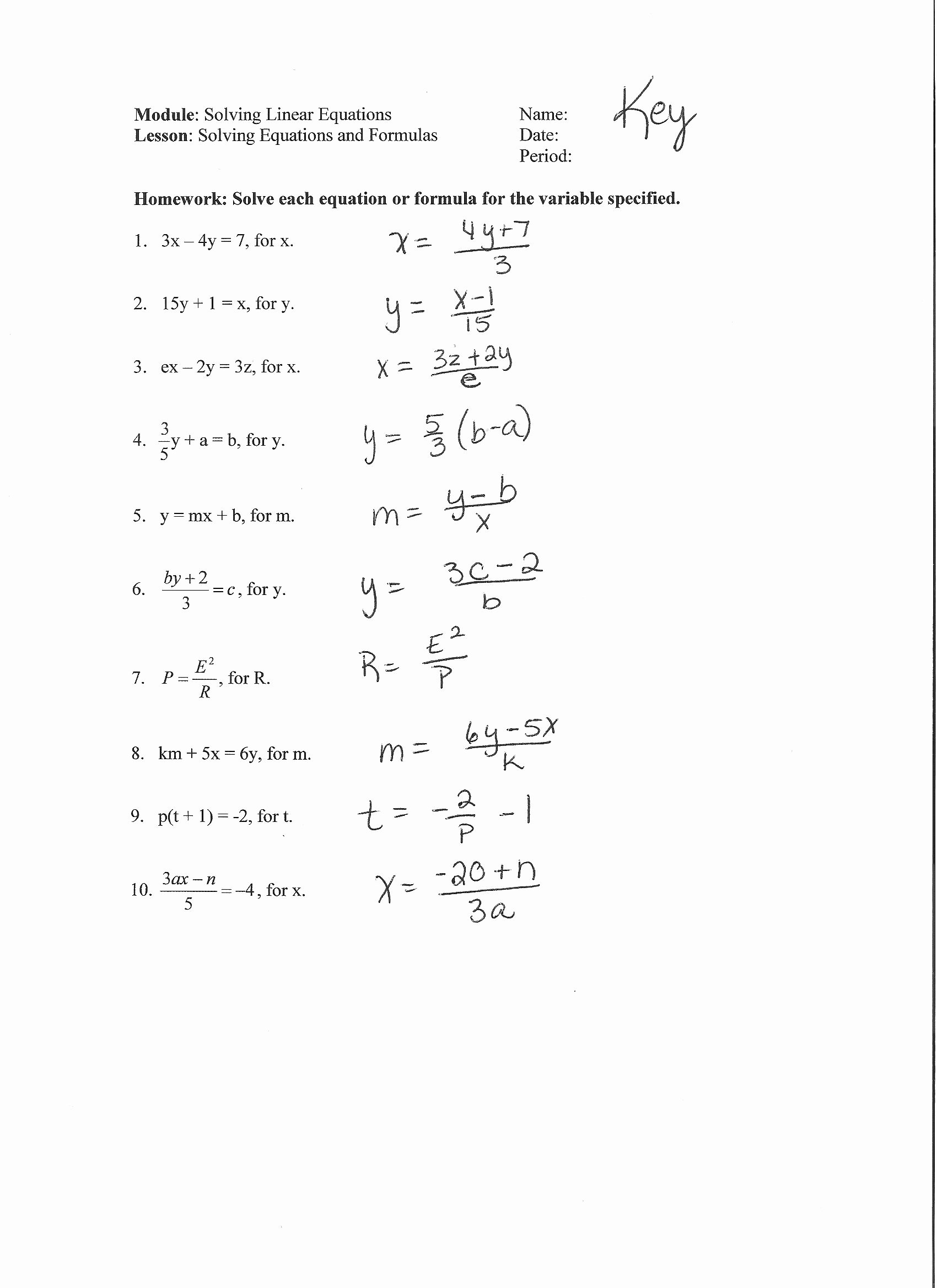 5 Ways to Solve Literal Equations Easily