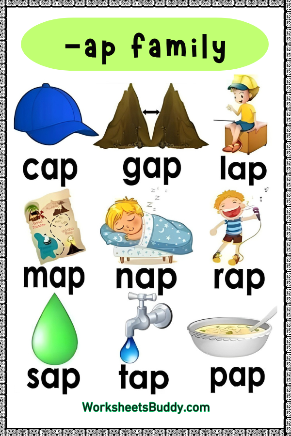 Ap Word Family Worksheets Pdf