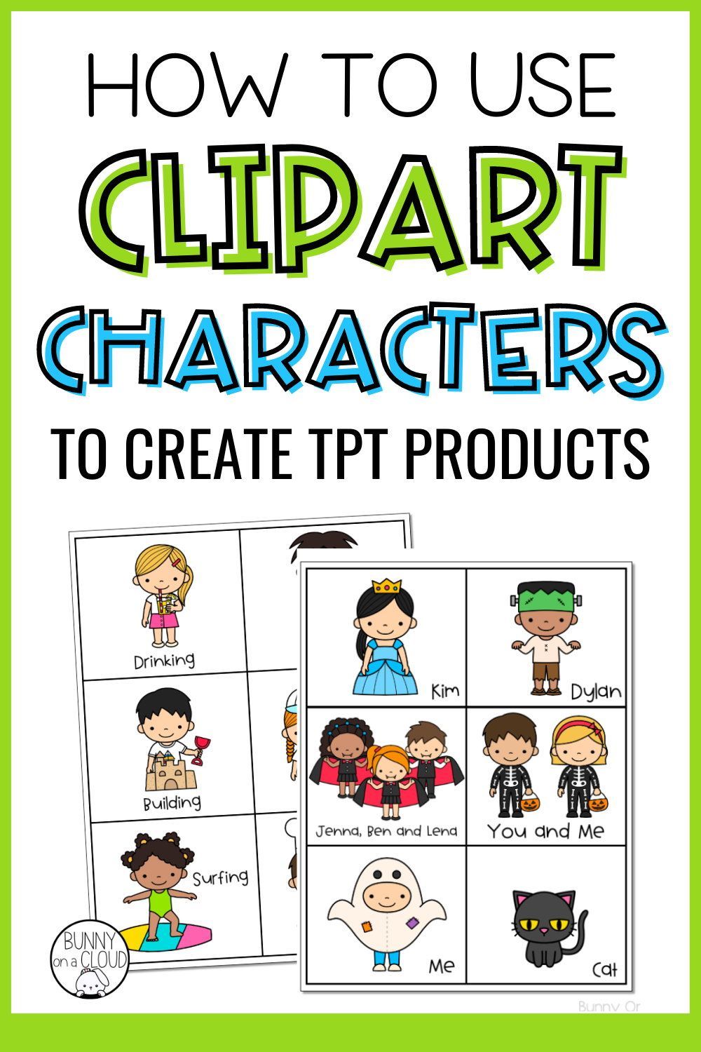 Are You A Teacher Looking For New Ways To Use Character Clipart In Your Elementary Resources